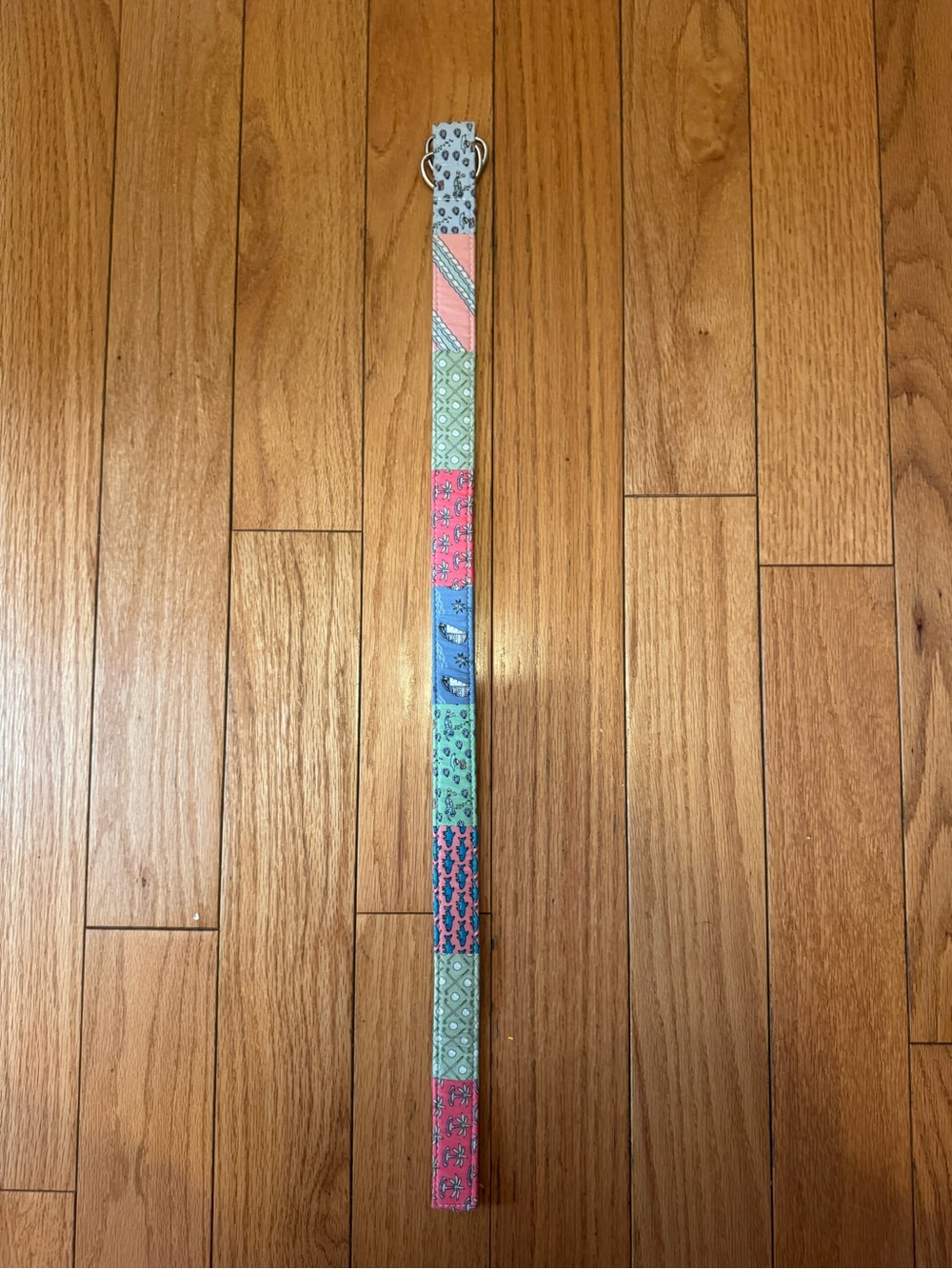 Patchwork Pattern Vineyard Vines Child’s Belt, Size Small